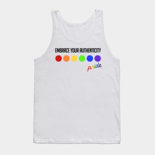 Pride: Embrace Diversity, Celebrate Unity. Tank Top